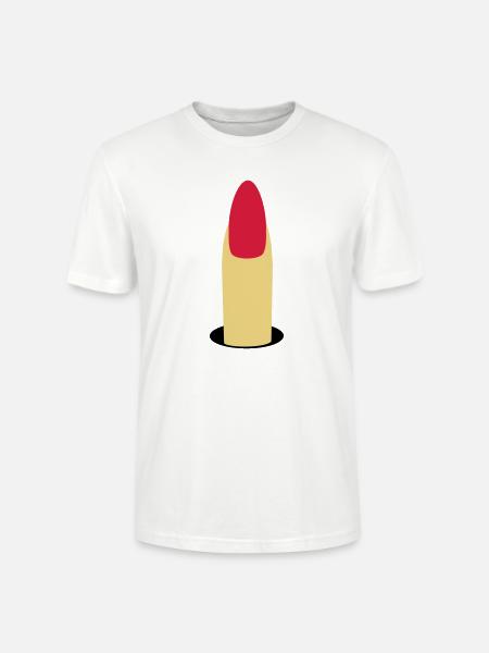 Forefinger - Stanley/Stella CRAFTER Unisex Organic T-Shirt - white