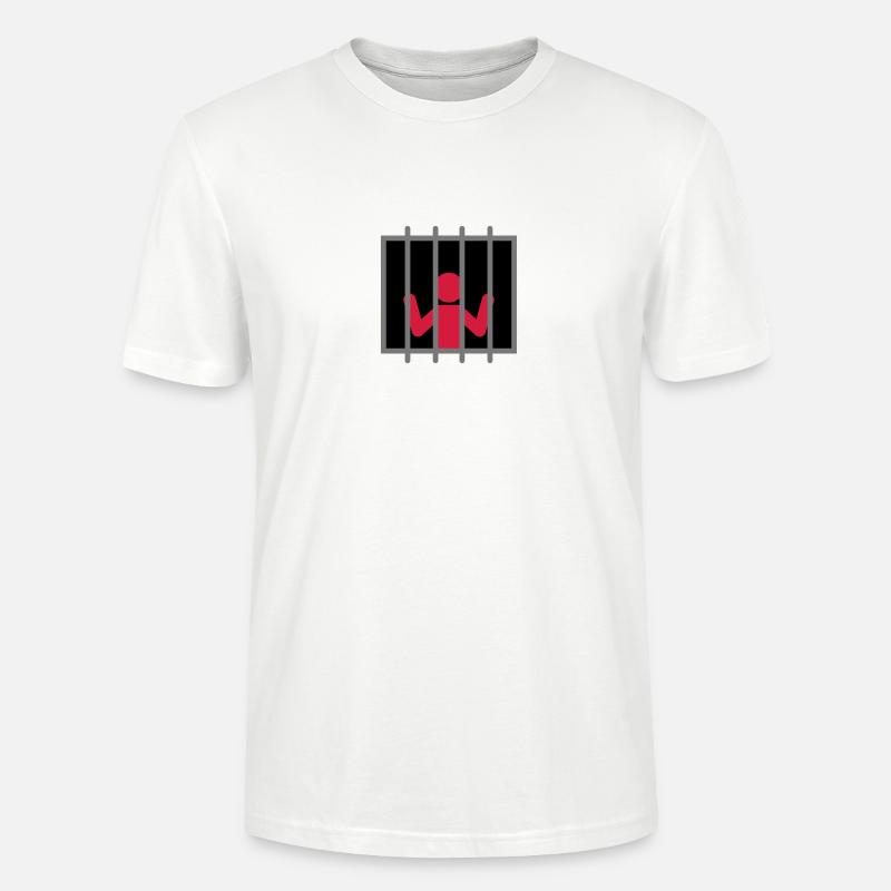Captive Man - Stanley/Stella Unisex Bio-T-Shirt CRAFTER - Weiß