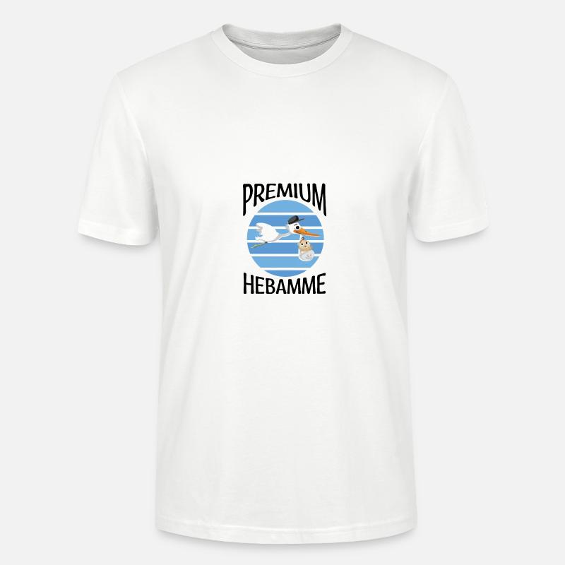 Hebammen - Stanley/Stella Unisex Bio-T-Shirt CRAFTER - Weiß