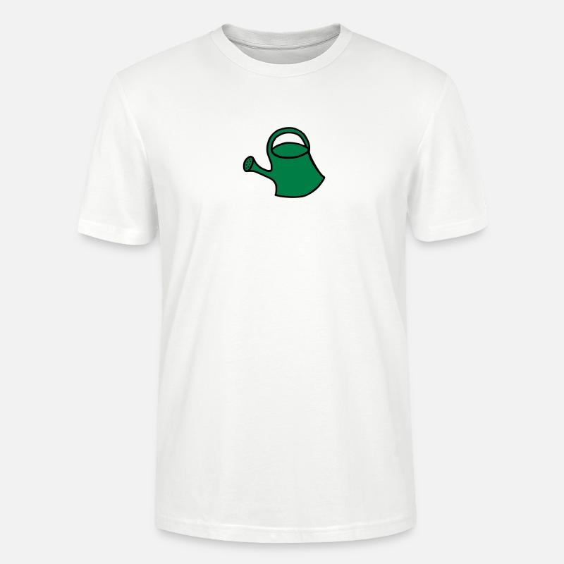 Arrosage - arrosoir - V2 - T-shirt bio CRAFTER Stanley Stella Unisexe - blanc