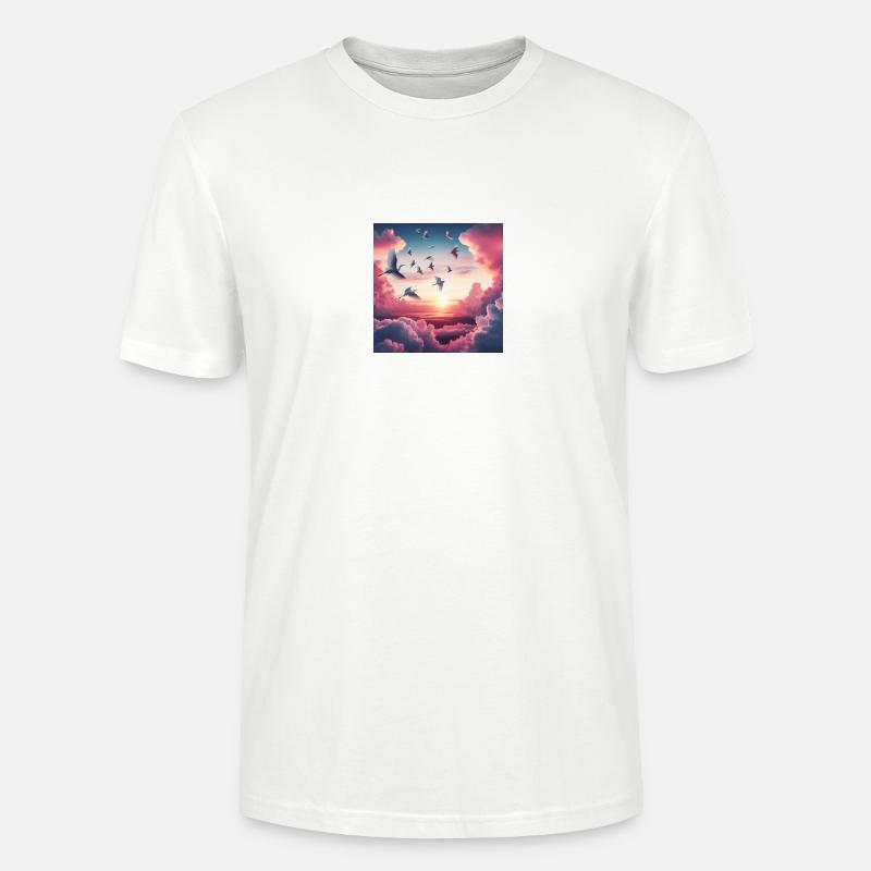 sei frei - Stanley/Stella Unisex Bio-T-Shirt CRAFTER - Weiß