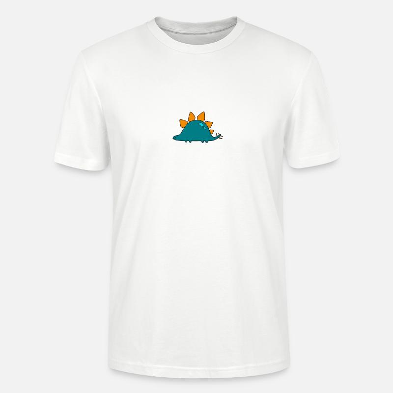 Stegosaurus - Stanley/Stella Unisex Bio-T-Shirt CRAFTER - Weiß