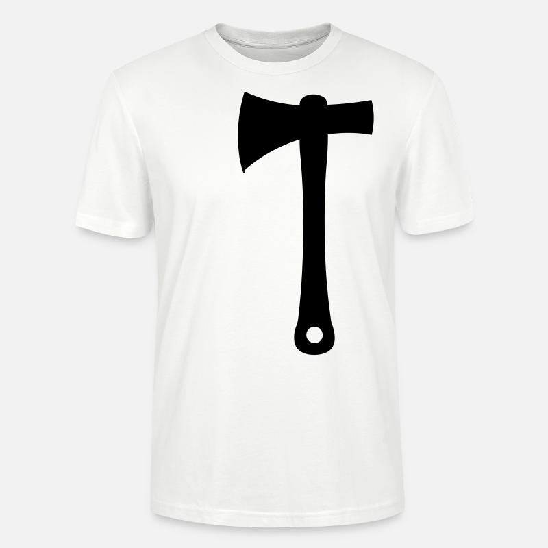 Axt - Stanley/Stella Unisex Bio-T-Shirt CRAFTER - Weiß