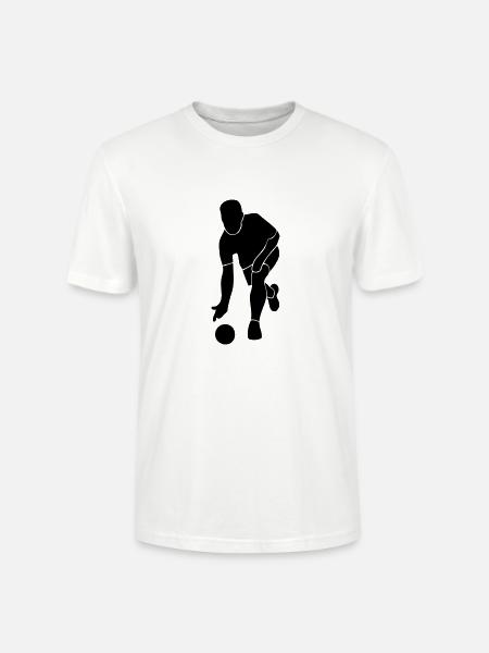 Kegeln - Kegler - Bowling - Stanley/Stella Unisex Bio-T-Shirt CRAFTER - Weiß