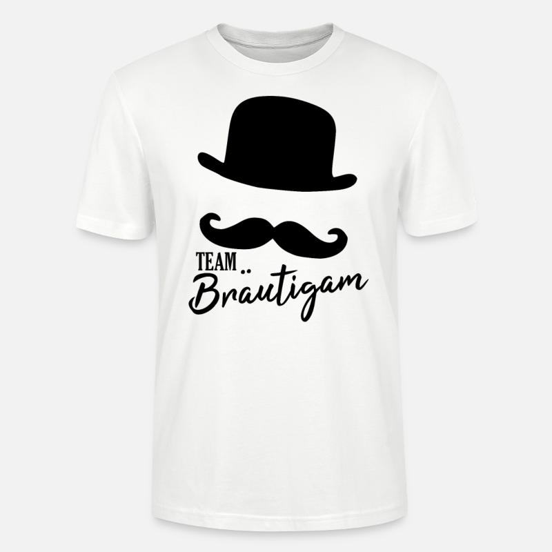 Team Bräutigam - Stanley/Stella Unisex Bio-T-Shirt CRAFTER - Weiß