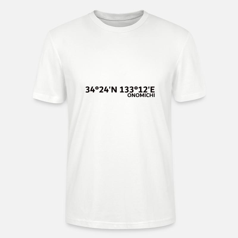 Coordonnées Onomichi - T-shirt bio CRAFTER Stanley Stella Unisexe - blanc