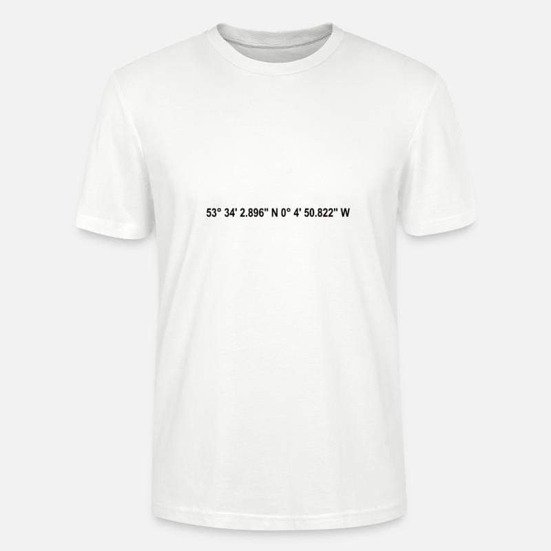 Coordonnées de Grimsby - T-shirt bio CRAFTER Stanley Stella Unisexe - blanc