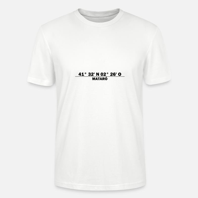 Coordonnées mataró - T-shirt bio CRAFTER Stanley Stella Unisexe - blanc