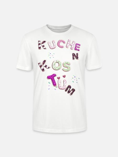 Kuchen kostüm, Kuchen,kostüm , karneval - Stanley/Stella Unisex Bio-T-Shirt CRAFTER - Weiß