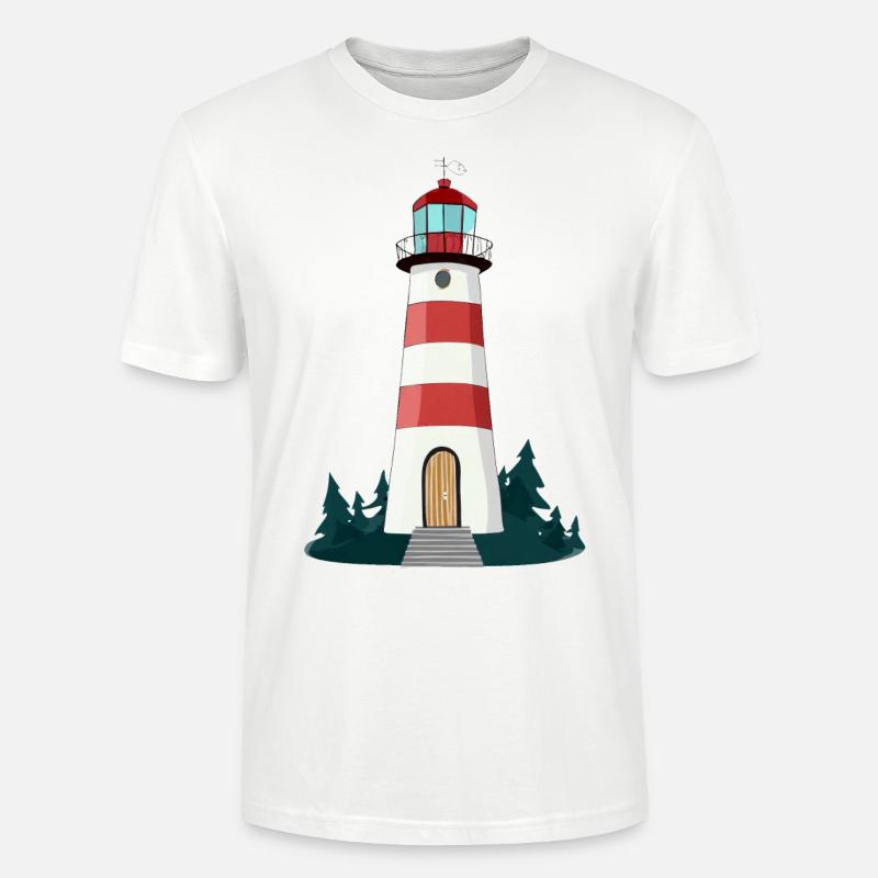 Leuchtturm - Stanley/Stella Unisex Bio-T-Shirt CRAFTER - Weiß