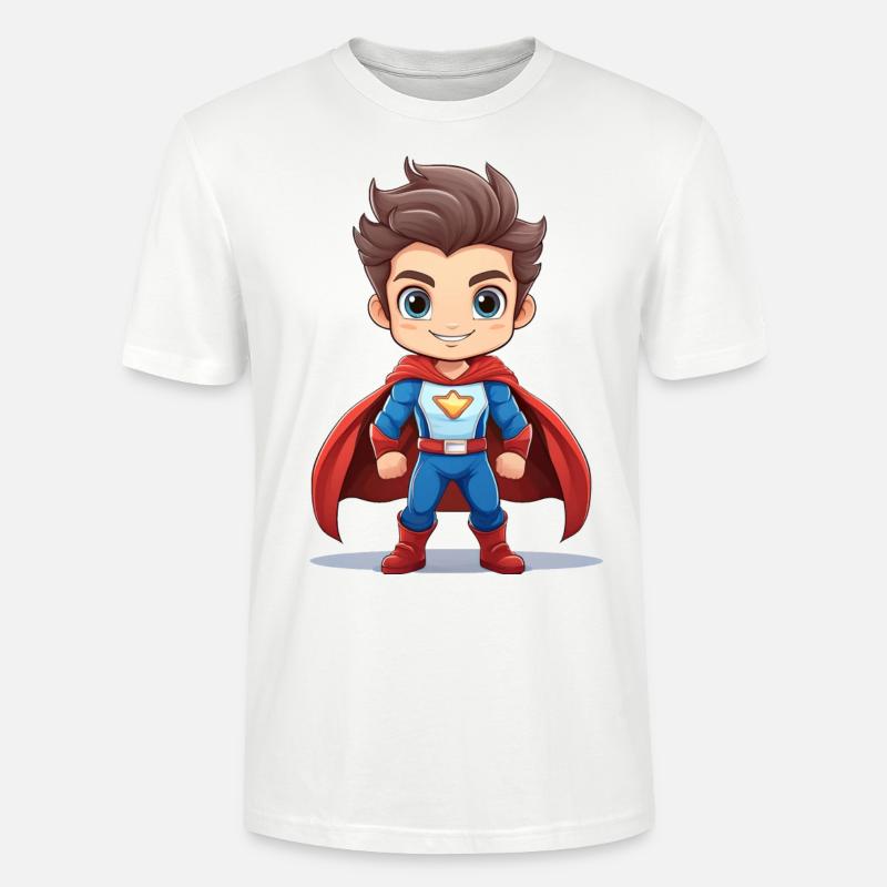 Superheld - Stanley/Stella Unisex Bio-T-Shirt CRAFTER - Weiß