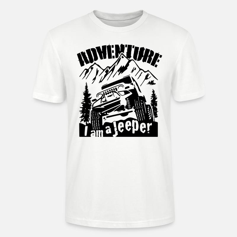 I am A Jeeper - T-shirt bio CRAFTER Stanley Stella Unisexe - blanc
