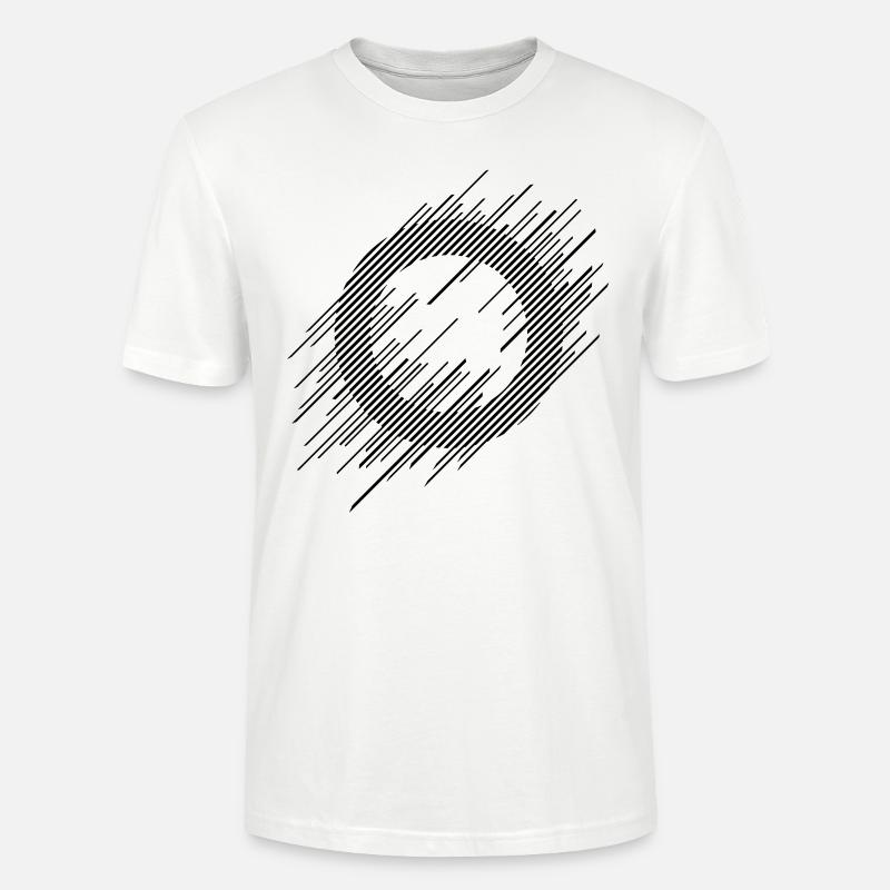 Ray Circle - Stanley/Stella Unisex Bio-T-Shirt CRAFTER - Weiß