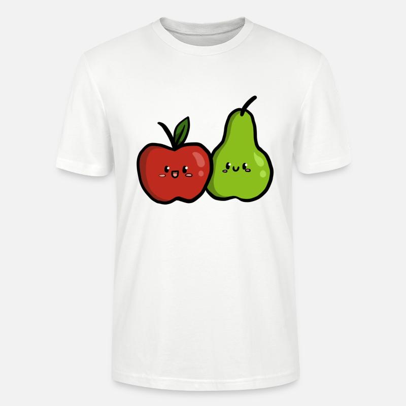 Apfel & Birne - Stanley/Stella Unisex Bio-T-Shirt CRAFTER - Weiß