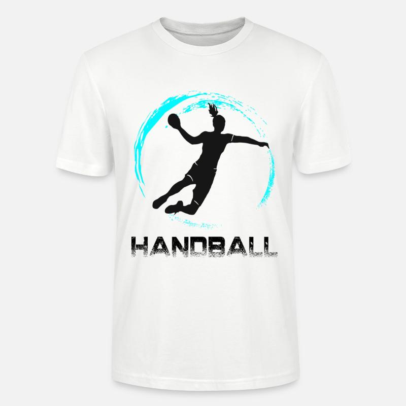 Handball - Stanley/Stella Unisex Bio-T-Shirt CRAFTER - Weiß