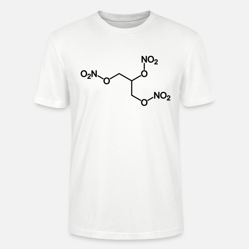 dynamite (nitroglycerin) - Stanley/Stella Unisex Bio-T-Shirt CRAFTER - Weiß