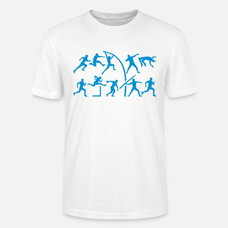 Zehnkampf - Stanley/Stella Unisex Bio-T-Shirt CRAFTER - Weiß