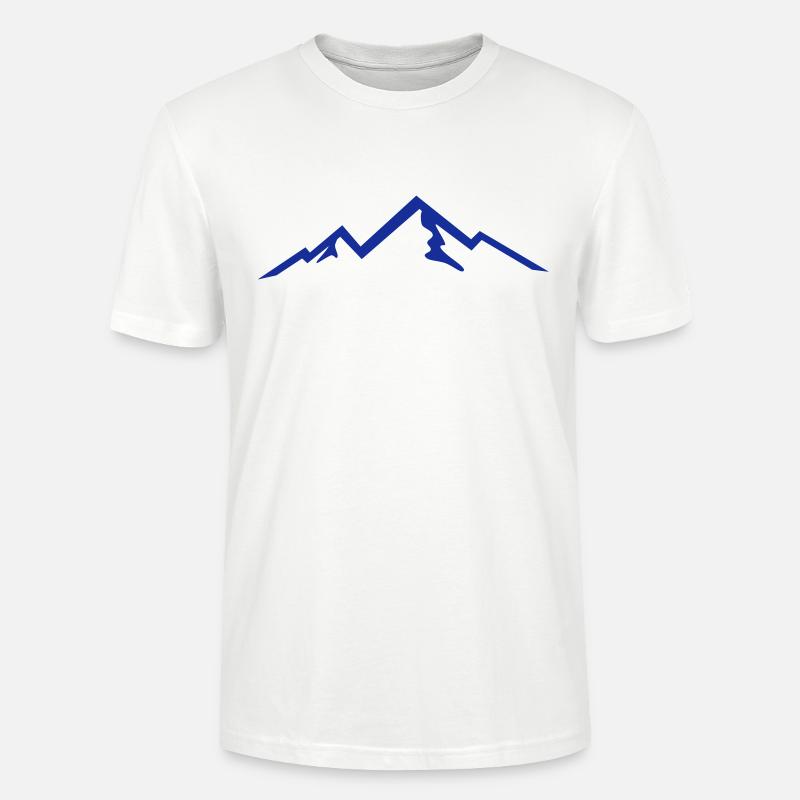 Berge, Berg - Stanley/Stella Unisex Bio-T-Shirt CRAFTER - Weiß