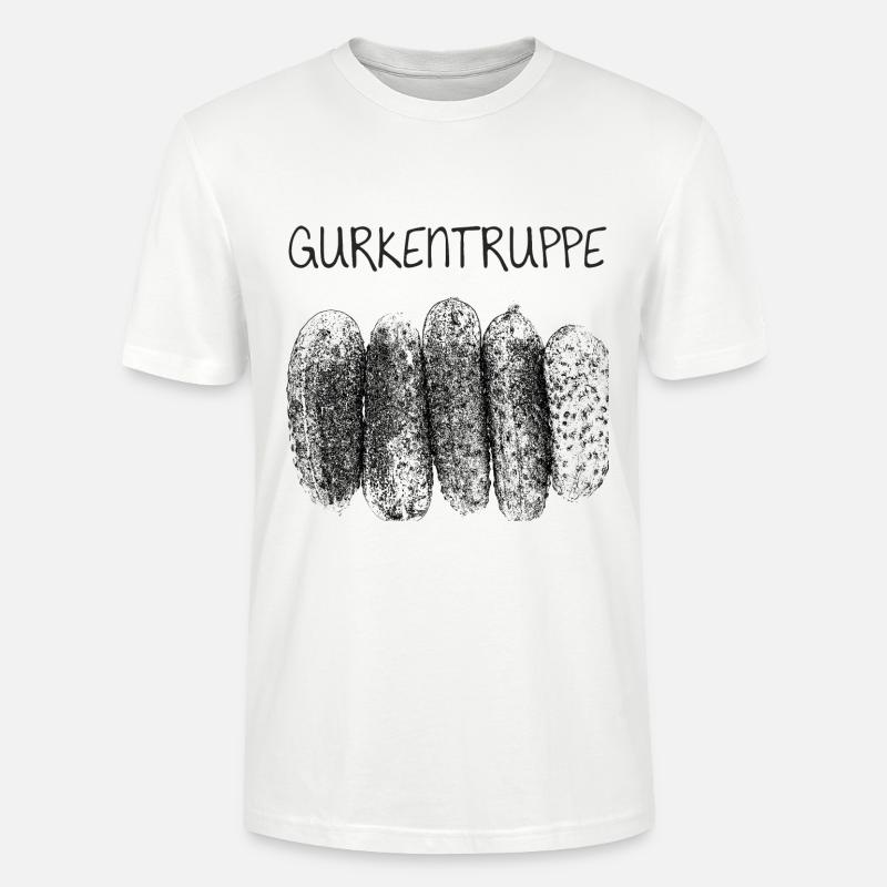 Gurkentruppe (delta) - Stanley/Stella Unisex Bio-T-Shirt CRAFTER - Weiß