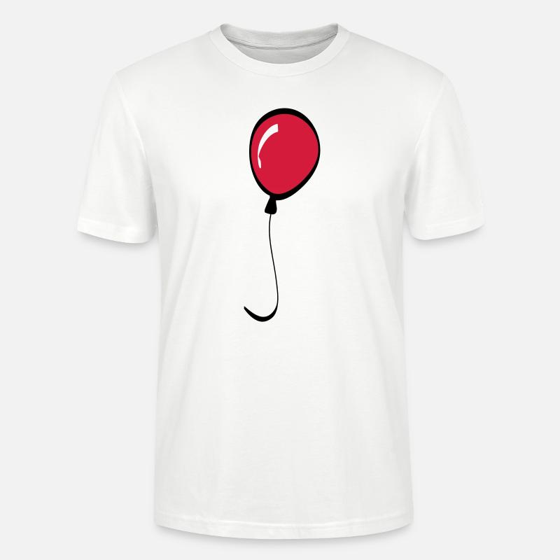 balloon - Stanley/Stella CRAFTER Unisex Organic T-Shirt - white