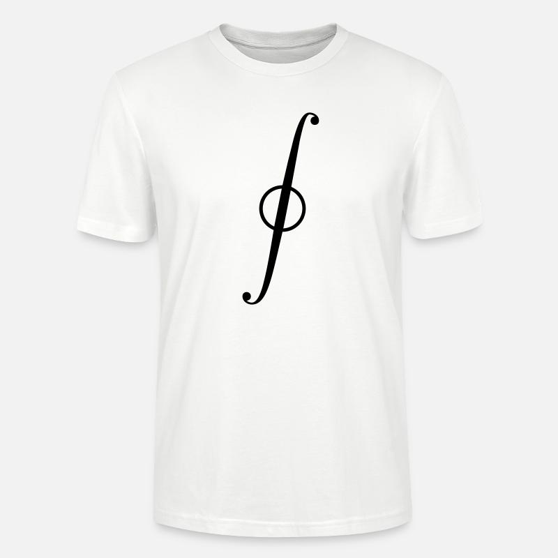 Kurvenintegral - Stanley/Stella Unisex Bio-T-Shirt CRAFTER - Weiß