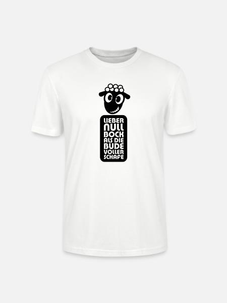 Null Bock - Stanley/Stella Unisex Bio-T-Shirt CRAFTER - Weiß