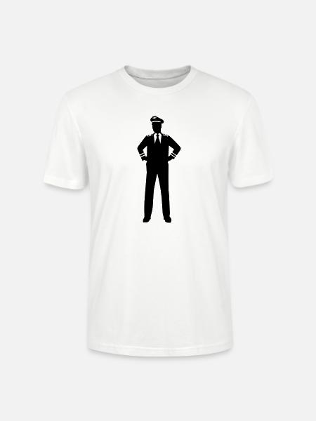 Pilot - Stanley/Stella CRAFTER Unisex Organic T-Shirt - white