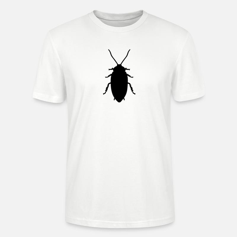 Kakerlake - Stanley/Stella Unisex Bio-T-Shirt CRAFTER - Weiß