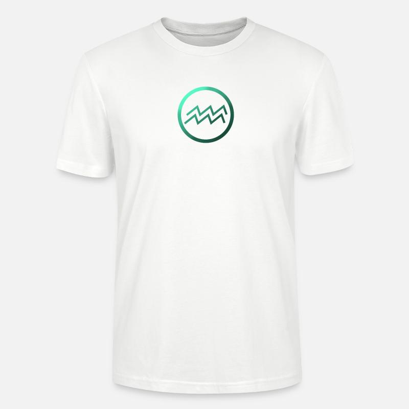 Wassermann-Logo - Stanley/Stella Unisex Bio-T-Shirt CRAFTER - Weiß