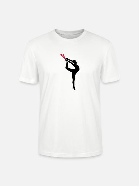 Gymnastik - Stanley/Stella Unisex Bio-T-Shirt CRAFTER - Weiß