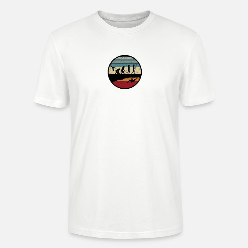 Sunset Evolution Reise - Stanley/Stella Unisex Bio-T-Shirt CRAFTER - Weiß