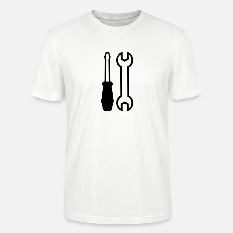 Werkzeug - Stanley/Stella Unisex Bio-T-Shirt CRAFTER - Weiß
