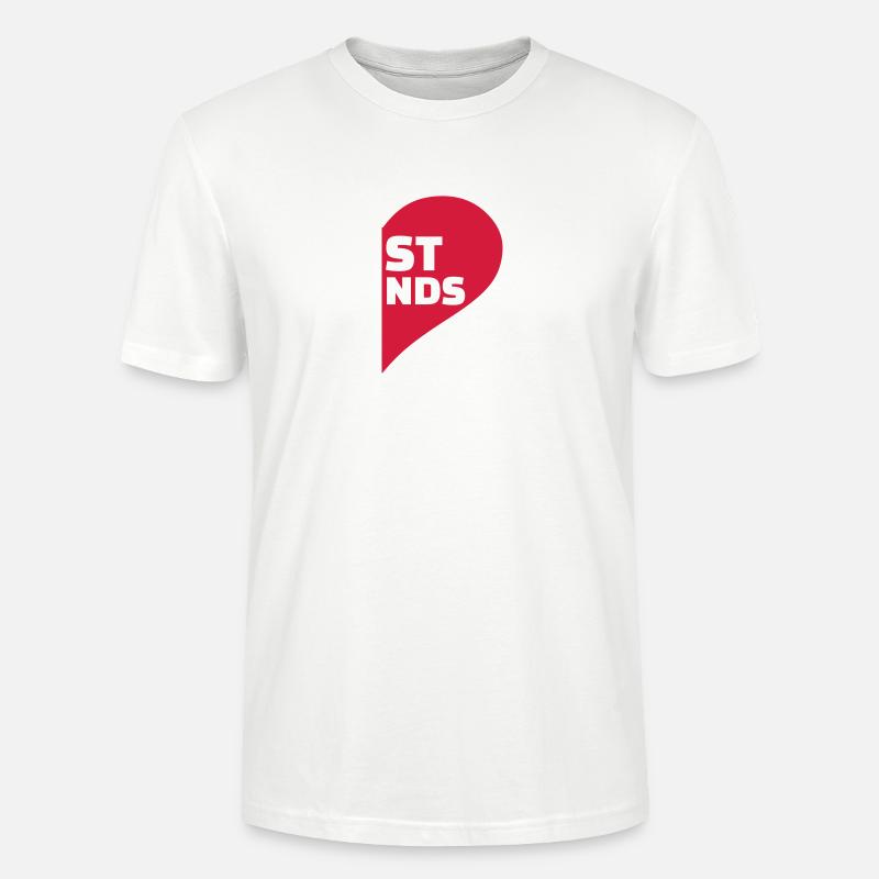 Freunde - Stanley/Stella Unisex Bio-T-Shirt CRAFTER - Weiß