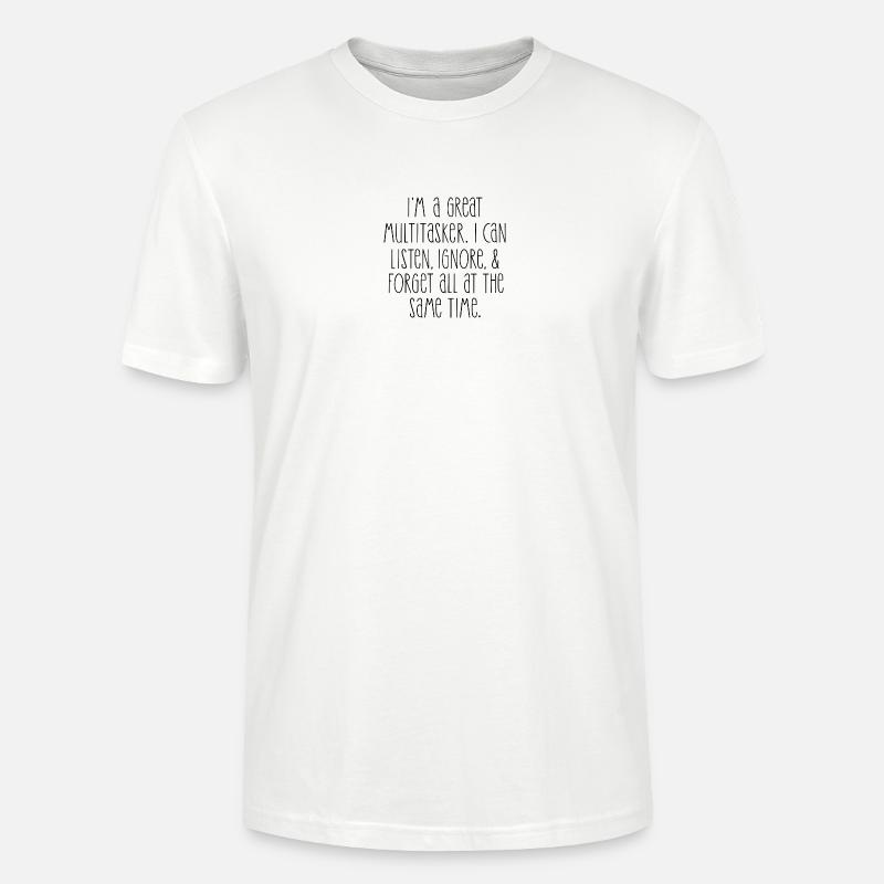 Multitasker - Stanley/Stella Unisex Bio-T-Shirt CRAFTER - Weiß