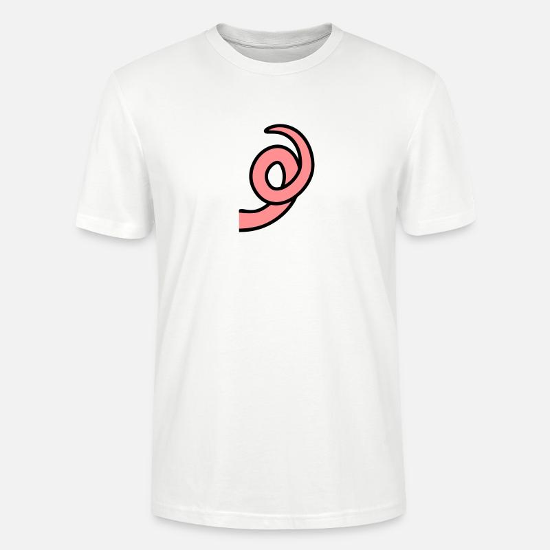 RingTail cochon - T-shirt bio CRAFTER Stanley Stella Unisexe - blanc