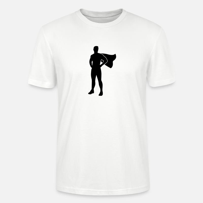 Superhero - Stanley/Stella Unisex Bio-T-Shirt CRAFTER - Weiß
