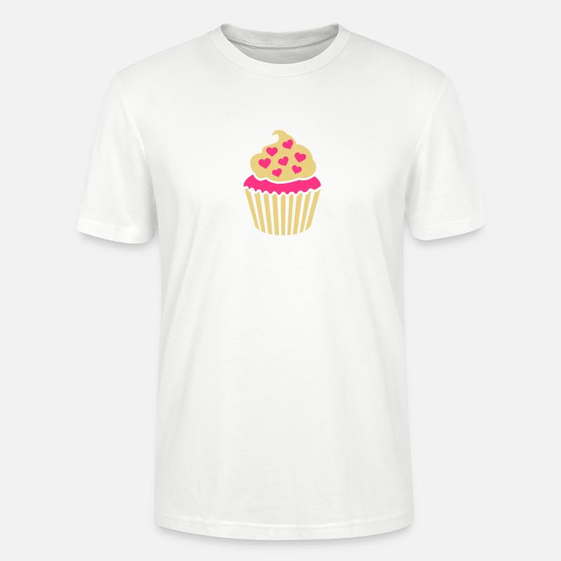 Cupcake - Stanley/Stella Unisex Bio-T-Shirt CRAFTER - Weiß