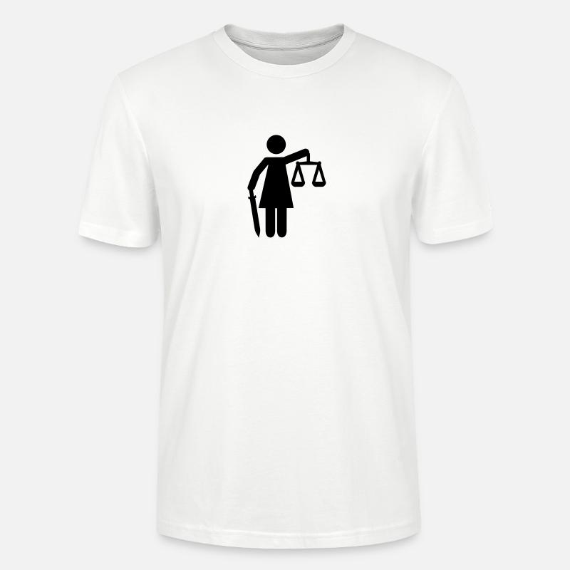 Gericht - Stanley/Stella Unisex Bio-T-Shirt CRAFTER - Weiß