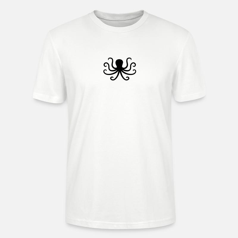 Kraken - Stanley/Stella Unisex Bio-T-Shirt CRAFTER - Weiß