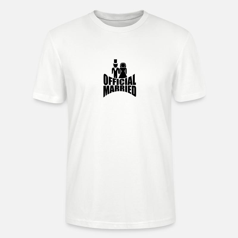 Official Married - Stanley/Stella Unisex Bio-T-Shirt CRAFTER - Weiß