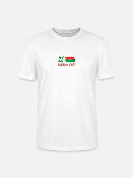 We are Burkina Faso - Stanley/Stella CRAFTER Unisex Organic T-Shirt - white
