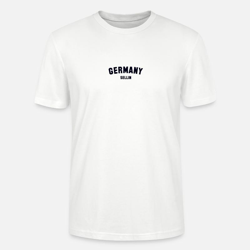 SELLIN Germany - Stanley/Stella Unisex Bio-T-Shirt CRAFTER - Weiß