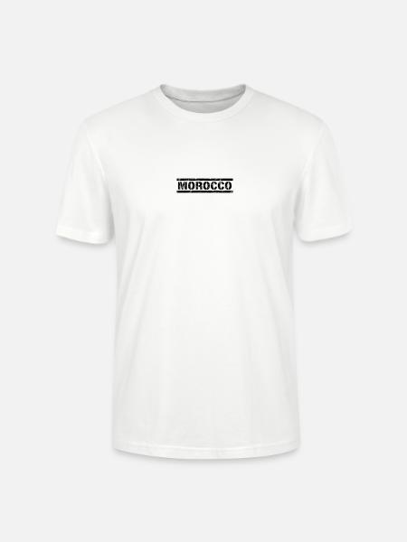 Morocco - Stanley/Stella CRAFTER Unisex Organic T-Shirt - white
