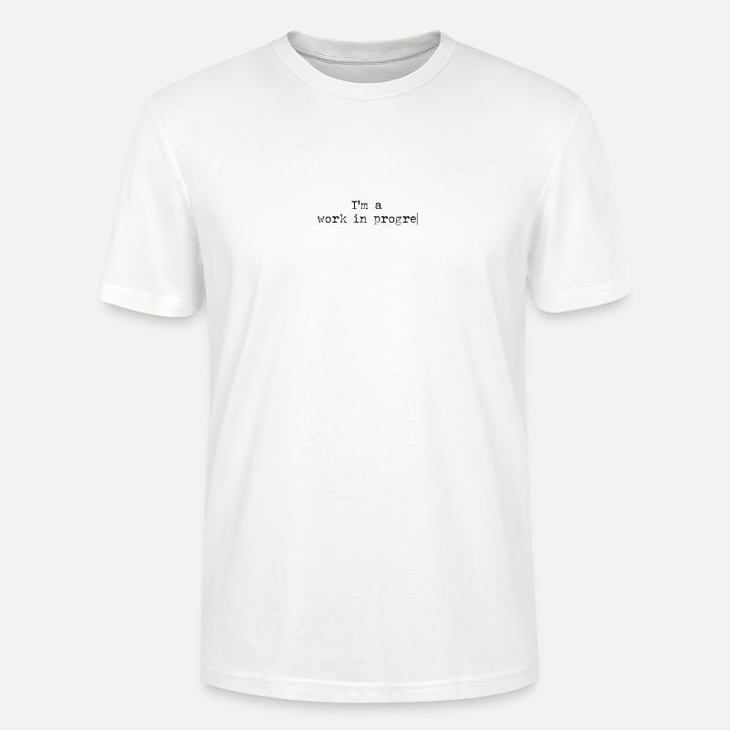 Work in progress - Stanley/Stella Unisex Bio-T-Shirt CRAFTER - Weiß