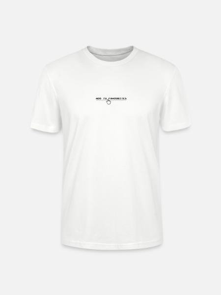 add to favourites click - Stanley/Stella CRAFTER Unisex Organic T-Shirt - white