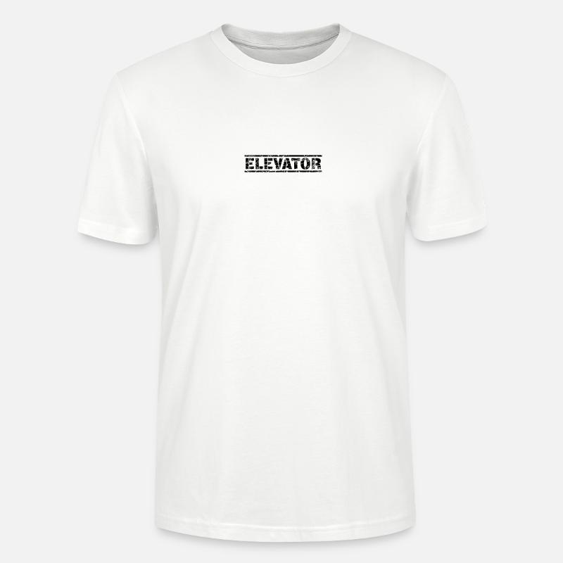 Elevator - Stanley/Stella Unisex Bio-T-Shirt CRAFTER - Weiß