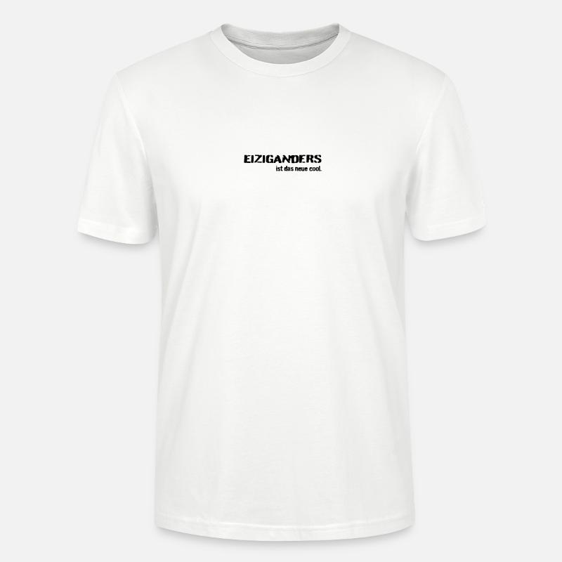Einziganders ist das neue cool - Stanley/Stella Unisex Bio-T-Shirt CRAFTER - Weiß