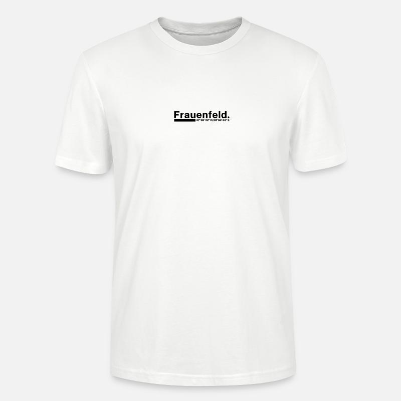 Coordonnées Frauenfeld Thurgovie - T-shirt bio CRAFTER Stanley Stella Unisexe - blanc