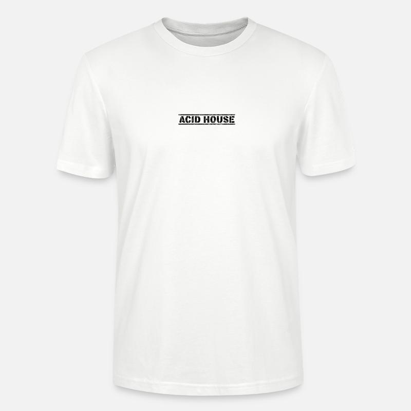 Acid House - T-shirt bio CRAFTER Stanley Stella Unisexe - blanc