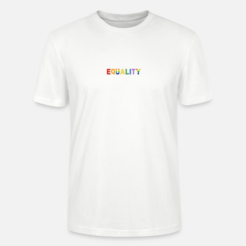equality - Stanley/Stella Unisex Bio-T-Shirt CRAFTER - Weiß